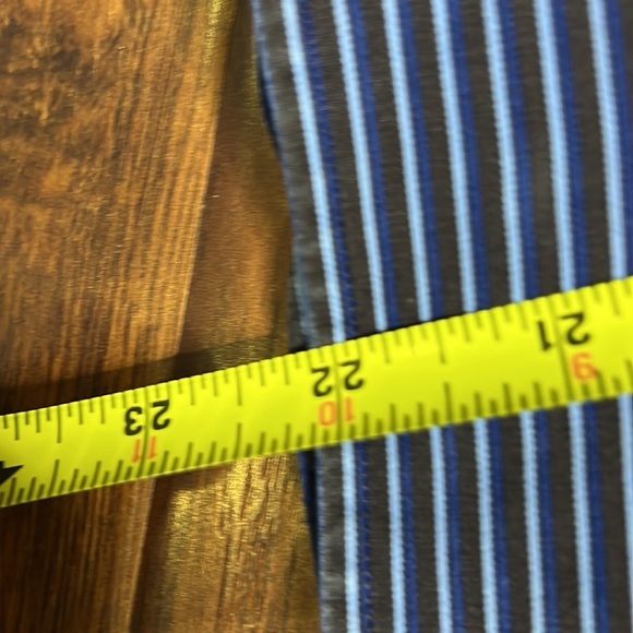 Harry Rosen Made in Italy  Men's Striped Button Down Dress Shirt - Picture 6 of 9